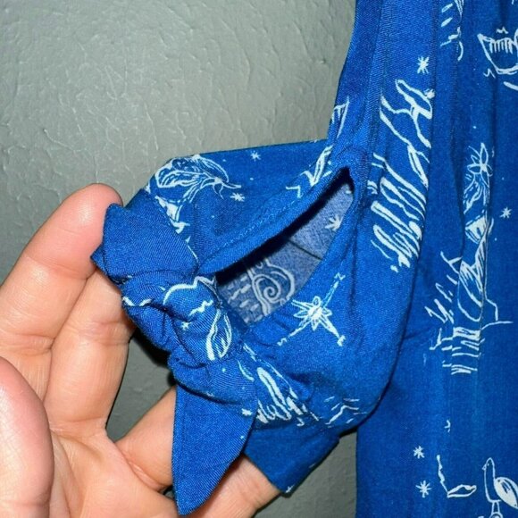 GYMBOREE Girls Mermaid Print Summer Dress Girls Size 5 - Picture 4 of 6